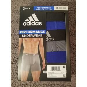 Adidas Mens‎ Performance Stretch Cotton Boxer Brief Size XL